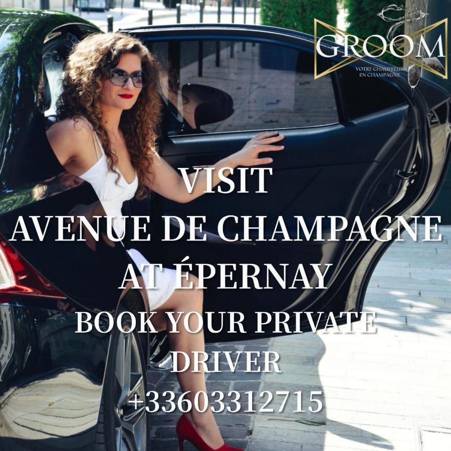 Groom Epernay - Jacuzzi & Champagne Esterno foto